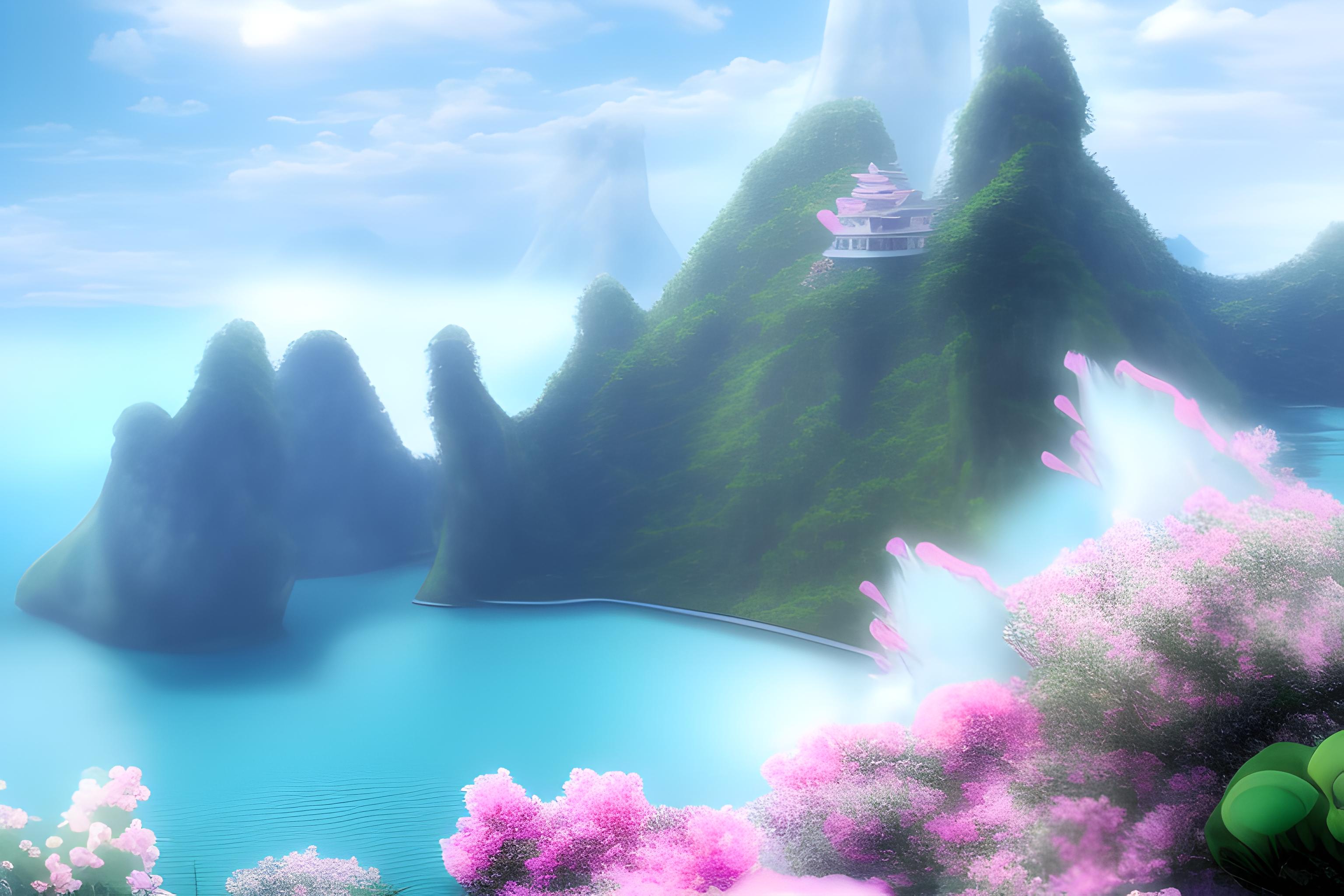 一望无际的浅滩盐湖，水面如镜子般完美倒映着整个天空。天空是清澈的“克莱因蓝”，点缀着几朵蓬松的、纯白色的积云。盐湖的尽头，天空与水面融为一体，看不到分界线。画面水平线极低，占下方三分之一，其余留白给天空和倒影。湖面上有极浅的水波纹，但几乎静止。没有任何生物或人造物。整体色调是蓝白两色，给人极度平静、开阔、舒畅的心理感受。

风格关键词： 极简主义、超写实摄影、高分辨率、水平构图、治愈感、纯净、像Windows XP经典壁纸但更现代。